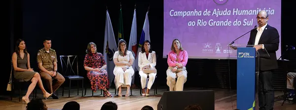 Vice-governador acompanha apresentação de balanço do Servas sobre Campanha de Ajuda Humanitária ao Rio Grande do Sul
