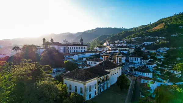 A cidade histórica de Ouro Preto