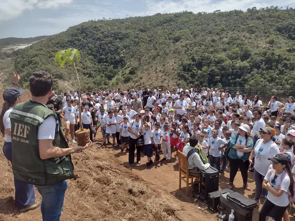 Plantio de 2 mil mudas mobiliza estudantes e fortalece educação ambiental em Lima Duarte