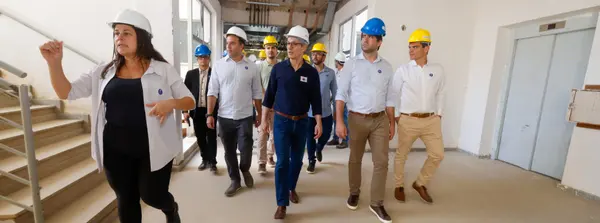Governo de Minas vistoria obras do Hospital Regional de Governador Valadares, que avançam dentro do cronograma