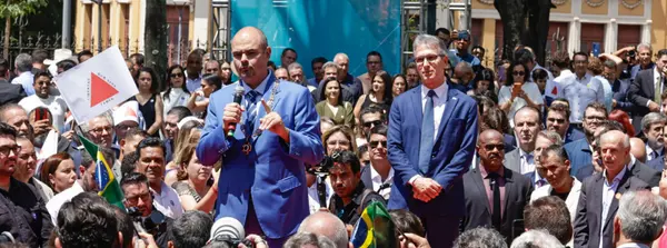 Leia na íntegra o discurso do governador Mateus Simões na cerimônia de transmissão do cargo no Palácio da Liberdade
