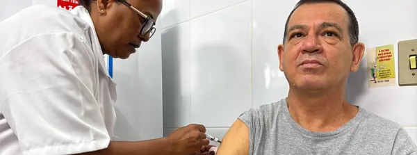 Sérgio Luís da Silva: “Na atual conjuntura que a gente vive, é muito importante prevenir, ainda mais com uma vacina fornecida gratuitamente"