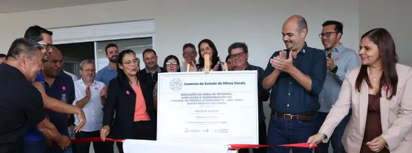 Governo de Minas vistoria obras da primeira Unidade de Pronto Atendimento de Coromandel