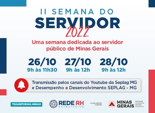 Seplag realiza live em comemoração ao Dia do Servidor Público