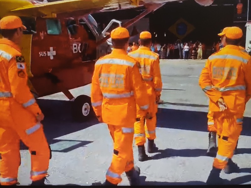 Agência Minas Gerais | Bombeiros que ajudaram nas buscas por sobreviventes na Turquia retornam a Minas