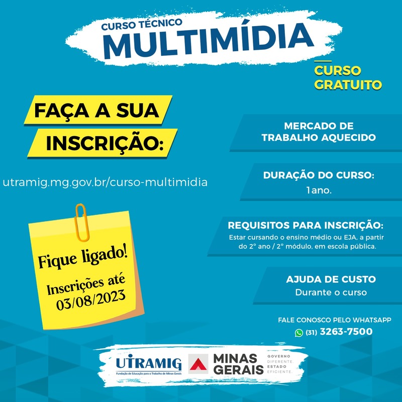 Estão abertas as inscrições para curso gratuito e online que auxilia a  ingressar no mercado de trabalho