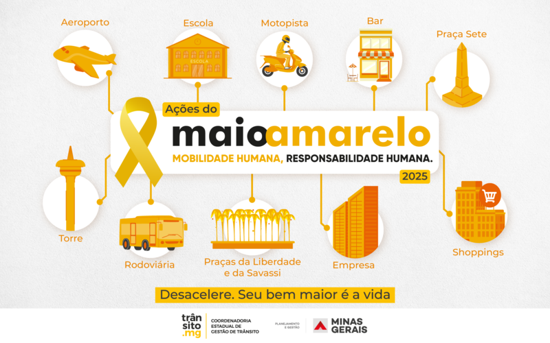Maio Amarelo: Governo de Minas promoveu ações para segurança no trânsito com foco na preservação da vida 5 content acoes maio amarelo infografico 2