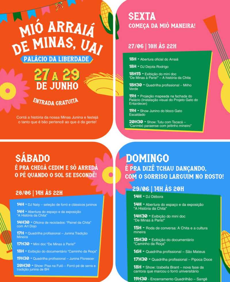 Arraiá da Liberdade 2025 terá diversidade de ritmos que vão do carimbó à música eletrônica 1 content whatsapp image 2025 06 27 at 13 37 22