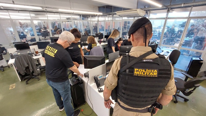 Operação Coluna de Areia nesta terça-feira (28/4). Cira-MG / Reprodução 