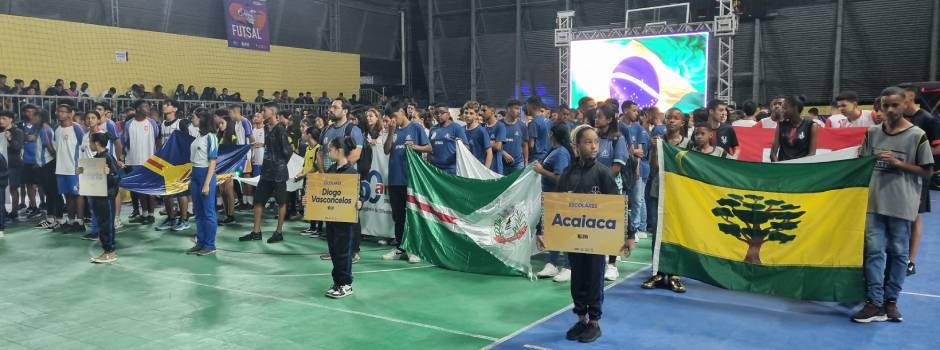 Estudantes atletas dão início à etapa microrregional  do JEMG em Itabirito