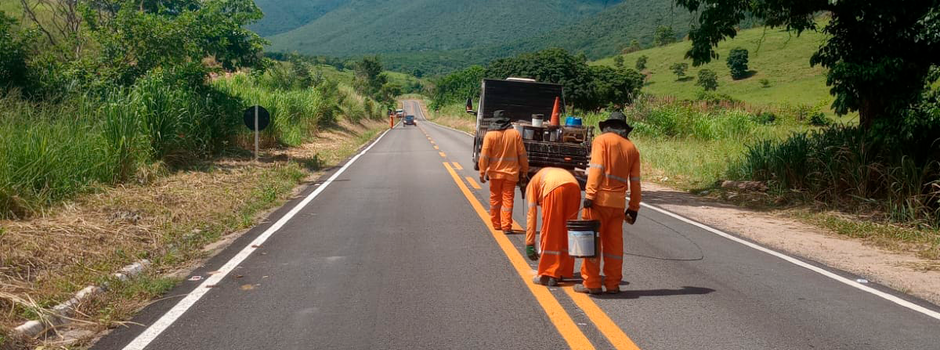 Com foco em sinalização, DER inicia programa para diminuir acidentes graves e fatais nas estradas