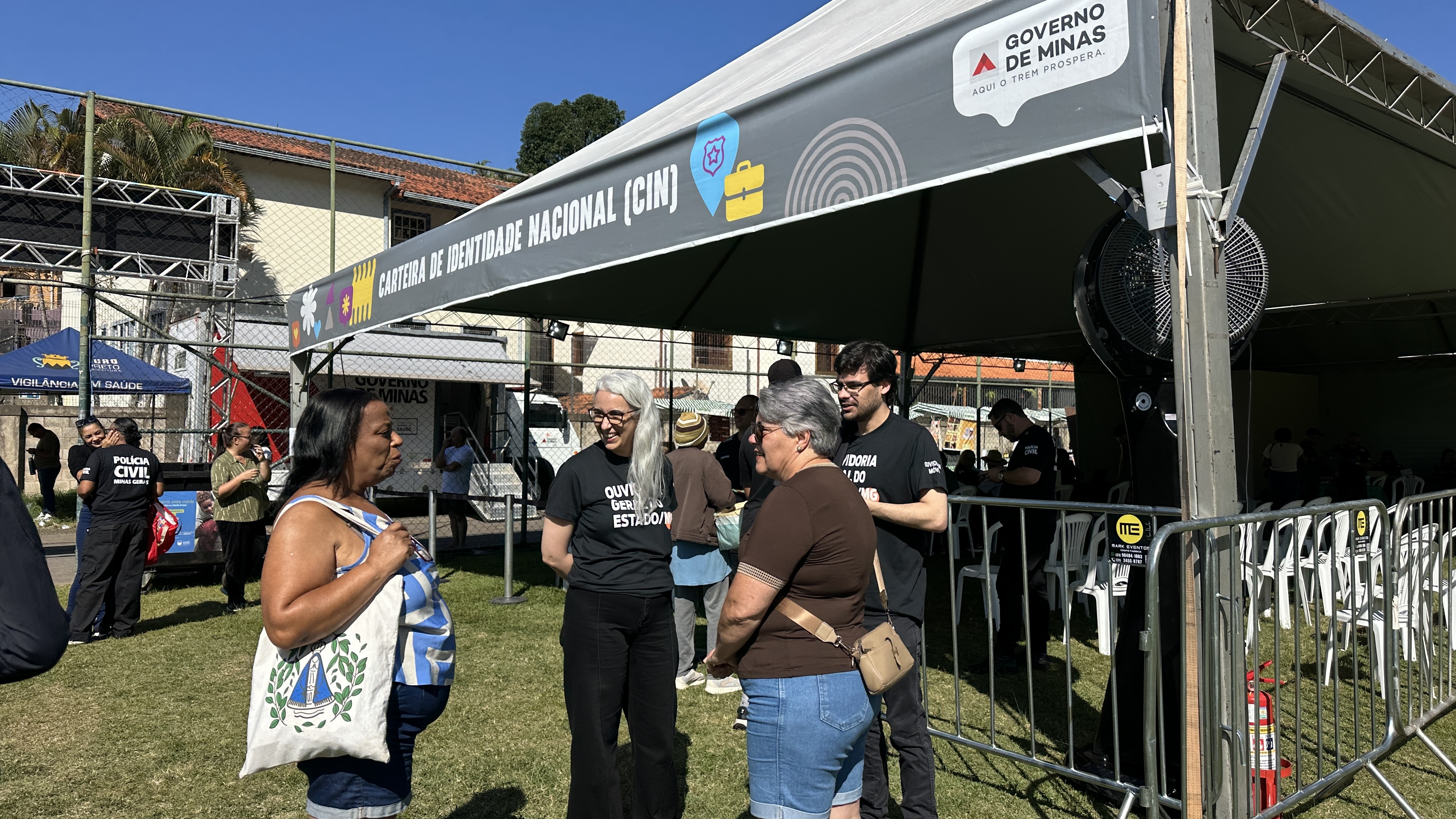 Governo de Minas realiza quatro edições da Praça de Serviços do Governo Presente em comunidades de Belo Horizonte