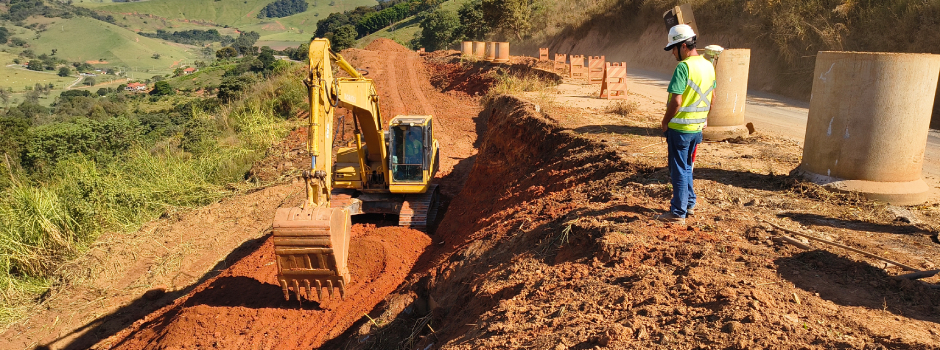 DER-MG vai concluir obra na MGC-383. entre Maria da Fé e Itajubá, no Sul de Minas